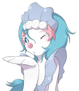 😘 Primarina Pokemon Primarina, Pokémon, Anime, Kartun, Karakter, Stiker telegram sticker