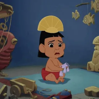 🍂 Kuzco The Emperor's New Groove animado, bebé, dibujos animados, disney, emperador, kuzco telegram sticker