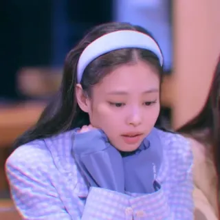 💜 Jennie Kim Jennie Kim, K-pop, Blackpink, Célébrité Coréenne, Femme, Chanteuse, Femme whatsapp sticker