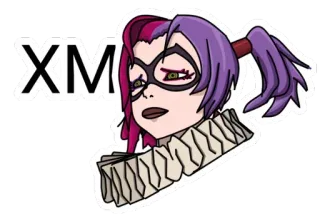 🤨 XM Cartoon, Personage, Sticker, Vrouwelijk, Anime telegram sticker