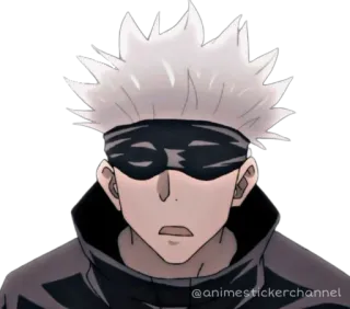 😩 Satoru Gojo Jujutsu Kaisen Anime, Manga, Personnage, Jujutsu Kaisen, Gojo telegram sticker