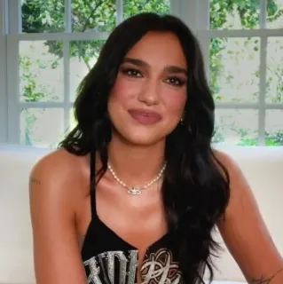 🖇 Dua Lipa Sängerin, Frau, Porträt, Promi, Musik whatsapp sticker