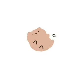 🖇 carino, animale, cartone animato, orso, kawaii telegram sticker
