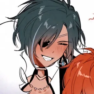 🌟 Kaeya Genshin Impact Anime, Cartone animato, Personaggio, Arte, Gioco, Genshin Impact, Kaeya telegram sticker