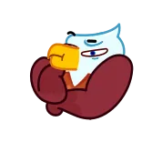 Beefy Eagle telegram stickers