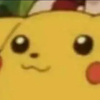 ⚡️ Pikachu Pokemon pokemon, pikachu, anime, carino, divertente telegram sticker