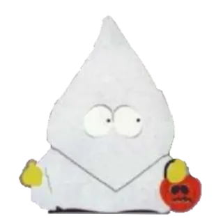 👻 south park, ghost, halloween, cartoon, trick or treat telegram sticker