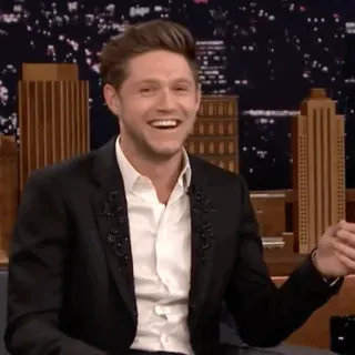 🎸 Niall Horan celebridade, cantor, One Direction, talk show, Niall Horan telegram sticker