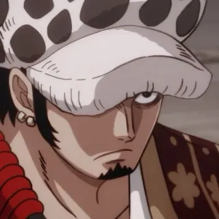 ⚜ Trafalgar Law One Piece 动漫, 海贼王, 特拉法尔加·罗, 角色, 漫画 telegram sticker