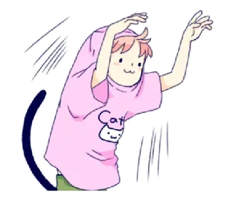 🐾 Cat gatto, animale, carino, maglietta, cartone animato, anime, adesivo whatsapp sticker
