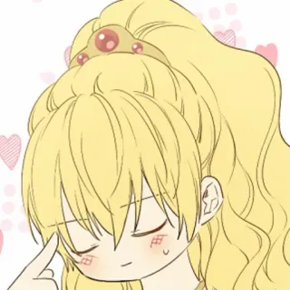 🎀 อนิเมะ, การ์ตูน, น่ารัก, ผู้หญิง, เจ้าหญิง telegram sticker
