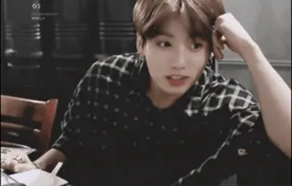 🥰 Jungkook BTS, K-Pop, Sänger, Idol, Porträt, Koreanisch whatsapp sticker