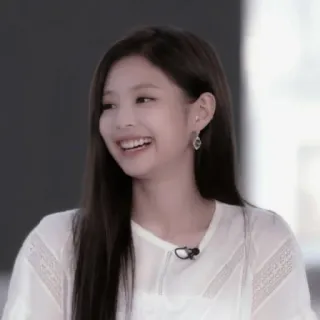 🤿 Jennie Kim kpop, blackpink, jennie, cantante, idol, celebridad, mujer, sonrisa whatsapp sticker