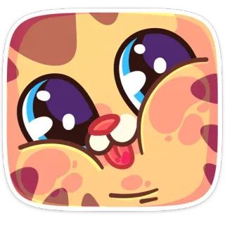 ☺️ 犬, 漫画, 動物, 可愛い, ステッカー, 子犬, ペット, 正方形 telegram sticker