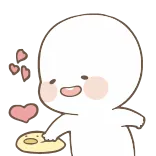 😂 マンガ, かわいい, キャラクター, かわいい, ハート telegram sticker