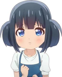 🥺 Anime, Dziewczyna, Słodkie, Dziecko, Kreskówka whatsapp sticker
