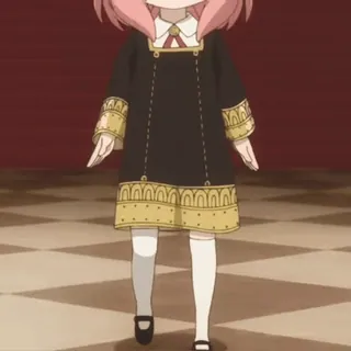 π Anya Forger Spy Γ Family Anime, Spy Family, Anya Forger, imut, Manga whatsapp sticker
