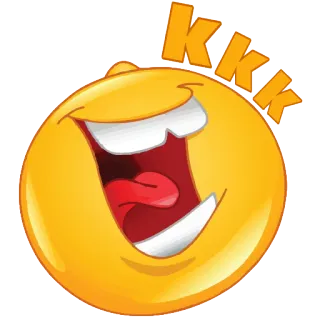😂 KKK Emoji, Lachen, Ausdruck, Humor, KKK, umstritten telegram sticker
