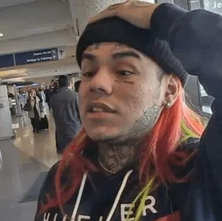 🧑‍🎤 6ix9ine rappeur, musique, célébrité telegram sticker