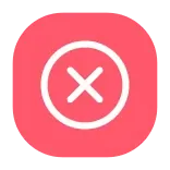 ❌