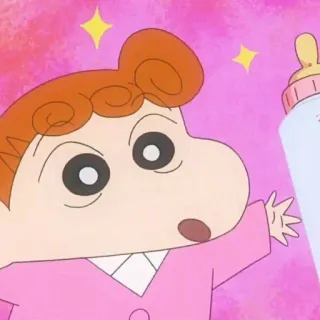 😋 baby Bébé, Dessin animé, Mignon, Nourrisson, Biberon, Animé telegram sticker