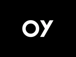 🤠 OY letras, texto, minimalista, blanco y negro telegram sticker