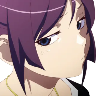 Monogatari Series Pack - @bourros telegram stickers