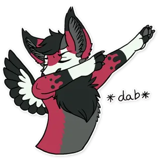 Angel Night by Clawdore whatsapp stickers