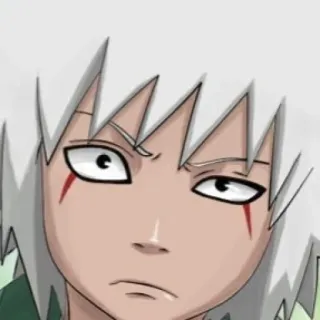 🌫 Jiraiya Naruto Anime, Manga, Jiraiya, Naruto, Sabio pervertido, Personaje, Expresión facial telegram sticker