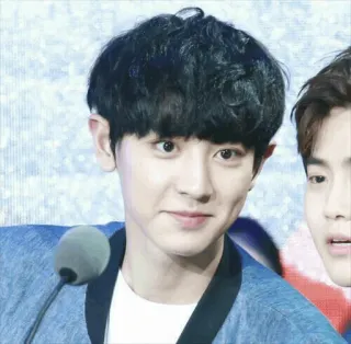 😌 Chanyeol K-Pop, singer, musician, celebrity, actor telegram sticker