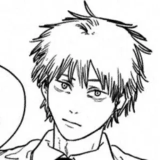 ⛓ Denji Chainsaw Man Anime, Manga, Chainsaw Man, Denji whatsapp sticker