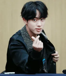 🖤 Jin 韩流, 韩国, 音乐, 歌手, BTS, 男团, 偶像 telegram sticker
