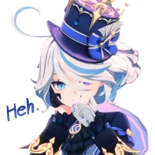 😏 Heh. Anime, Fofo, Garota, Sorriso telegram sticker