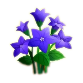 🌱 bloemen, paars, natuur, bloemen, boeket, plant telegram sticker