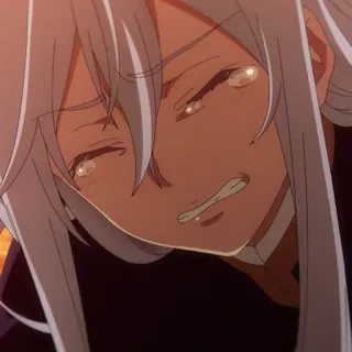 💎 Anime, Chorando, Triste, Personagem, Emoção, Lágrimas telegram sticker