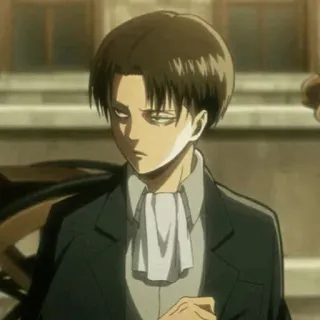 ✖️ Levi Ackerman Attack on Titan Anime, Levi, Attack on Titan, Manga, Captain, Heichou telegram sticker