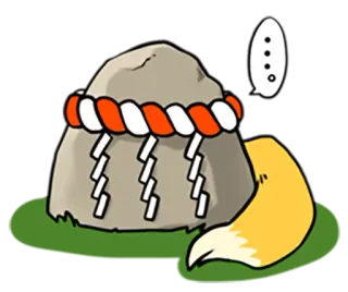 Sanuki Fox whatsapp stickers