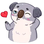Kozy Koala | @Premium_Emojis_Telegram telegram emojis 😘