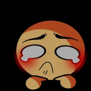 🥺 Emoji, Sedih, Kesal, Emosional, Menangis telegram sticker