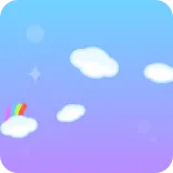 😊 cielo, nubes, pastel, tiempo telegram sticker