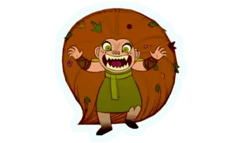 💢 สัตว์ประหลาด, การ์ตูน, น่ากลัว, ฮาโลวีน, สิ่งมีชีวิต, แฟนตาซี telegram sticker