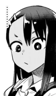 ◾️ Nagatoro Don't Toy with Me, Miss Nagatoro Anime, Manga, Nagatoro, Miss Nagatoro, Ärgere mich nicht, Nagatoro, Anime Mädchen telegram sticker