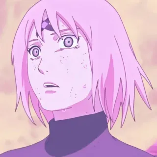 🌸 Sakura Haruno Naruto anime, manga, sakura, ninja telegram sticker