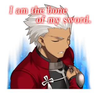 Fate Grand Order vol. 1 telegram stickers