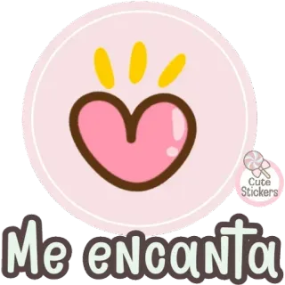 🤗 Me encanta любовь, сердце, милый, стикер, мне нравится, испанский whatsapp sticker