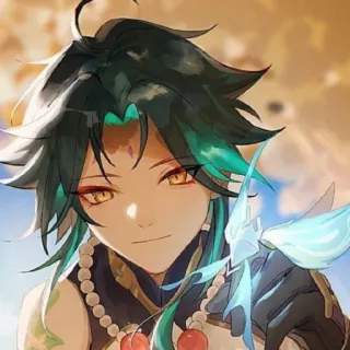 🪀 Xiao Genshin Impact Xiao, Genshin Impact, Anime, Videojuego, Personaje, Fantasía telegram sticker