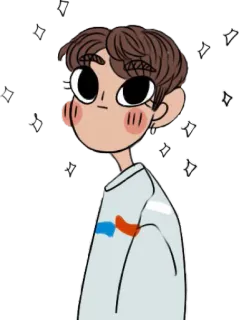 ✨ cartoon, illustration, cute, character telegram sticker