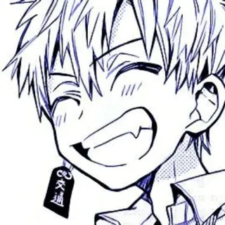 🫐 Hanako-kun Toilet-bound Hanako-kun 交通 Anime, Manga, Hanako-kun, Hanako-kun dalla toilette, Carino, Personaggio telegram sticker
