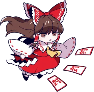 Touhou Project Engraved Book :: @line_stickers telegram stickers