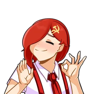 комунизм тян telegram stickers